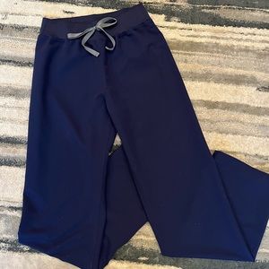 TWO PAIRS!! Figs navy Livingston pants (small) regular length